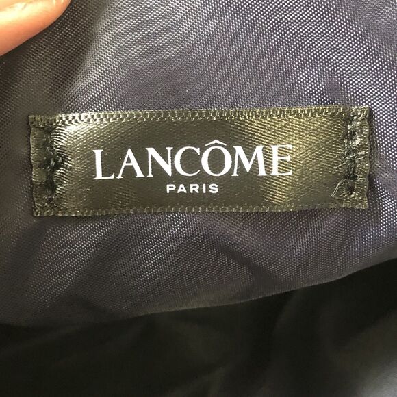 Lancome light Pink Shimmer Makeup Bag Zippered - Picture 2 of 8